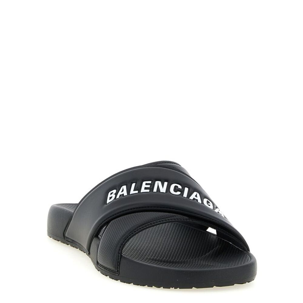 Balenciaga Men's Sporty Pool Slides - Picture 2 of 4